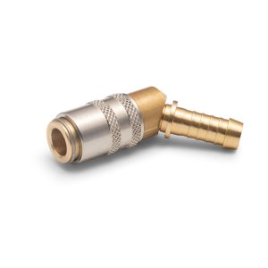 Kupplung - Ohne Ventil - Schlauchtülle 9mm - 45°