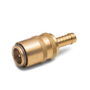 Kupplung - Mit Ventil - Schlauchtülle 9mm - Gerade