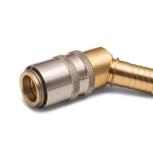 Kupplung - Ohne Ventil - Schlauchtülle 13mm - 45°