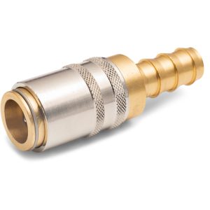 Kupplung - Ohne Ventil - Schnellsteck-Tülle 16mm - Gerade