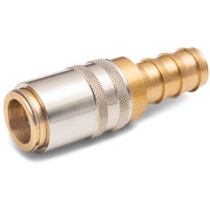 Kupplung - Ohne Ventil - Schnellsteck-Tülle 19mm - Gerade