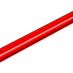 Verteiler 1 1/4"- 12 Ausgänge - 1/2" - rot