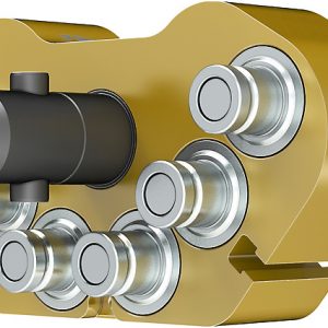 Nippelseite CEJN Multi-X Hexa 10 Mehrfachkupplung mit 6 Anschlüssen, DN10, 3/8" IG