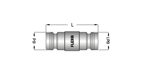 Adapternippel HPT 9mm mit Nippel HPT 9mm - Ohne Ventil