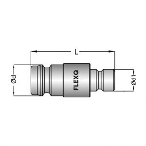Adapternippel IPT 6mm / HPT 6mm