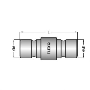Adapternippel IPT 9mm / IPT 9mm