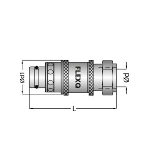 Stecker 3/8" Innengewinde BSP